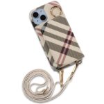 iPhone15 背面型ケース ショルダーストラップ付きケース  iPhone15Pro PUレザー ケース  iPhone15Pro max PU合成革 レザー ケース スマホケース  全5色 SKU:IPC0132024050 - Image 10