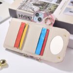 iPhone15 背面型ケース ショルダーストラップ付きケース  iPhone15Pro PUレザー ケース  iPhone15Pro max PU合成革 レザー ケース スマホケース  全5色 SKU:IPC0132024050 - Image 3