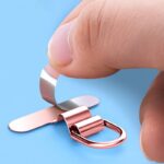 ステンレス製 スマホストラップ用 背面 シールパッド 0.4mm ネックストラップ ストラップホルダー アクセサリー 全4色 SKU:IPC02102025006LS - Image 3