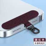 布製 スマホストラップ用 背面 シールパッド 0.6mm ネックストラップ ストラップホルダー対応シールパッド 360度回転可能 多機種対応  全9色 SKU:IPC02102025007LS - 画像 (10)