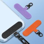 布製 スマホストラップ用 背面 シールパッド 0.6mm ネックストラップ ストラップホルダー対応シールパッド 360度回転可能 多機種対応  全9色 SKU:IPC02102025007LS - 画像 (7)