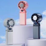199段高速大風量 携帯扇風機 3600mAh内臓バッテリー ミニ扇風機 ハンディファン 携帯扇風機 風量調節 熱中症対策 全3色 SKU:IPC02102025008LS - 画像 (6)