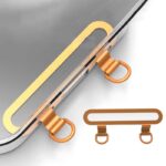 ステンレス製 スマホストラップ用 背面 シールパッド  ネックストラップ ストラップホルダー アクセサリー  全4色 SKU:IPC02102025010LS - 画像 (3)