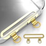 ステンレス製 スマホストラップ用 背面 シールパッド  ネックストラップ ストラップホルダー アクセサリー  全4色 SKU:IPC02102025010LS - 画像 (5)