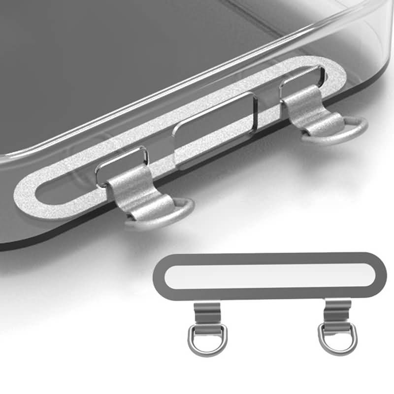 IPC02102025010LS-01-4.jpg ステンレス製 スマホストラップ用 背面 シールパッド ネックストラップ ストラップホルダー アクセサリー 全4色 SKU:IPC02102025010LS - 画像 (1)