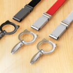 首掛け スマホ 斜めがけ metal hook フック スマホストラップ用 ショルダーストラップ ポーチフック 携帯ストラップ用 金具 全3色 SKU:IPC02102025014LS - Image 4