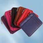 カード入れ カードケース 薄型 合成革 財布 レディース 小銭入れ ラウンドファスナー 多機能財布 小銭入れ 収納財布 ウォレット  全6色 SKU:IPC02102025022LS - 画像 (2)