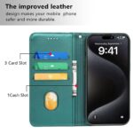 iPhone 17 手帳型ケース ストラップ付 iPhone 16e 手帳型ケース iPhone16Pro PUレザー ケース  iPhone16Pro max PU合成革 レザー ケース スマホケース  全7色 SKU:IPC02102025027LS - Image 5