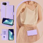 Aquos Wish4/SH-52E 手帳型ケース   ショルダーストラップ付き無し Aquos 多機種対応 PUレザーケース Aquos Sense9 手帳型ケース  スタンド機能付き スマホケース 全6色 SKU:IPC02122025014 - 画像 (11)