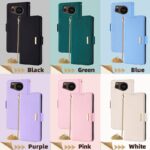 Aquos Wish4/SH-52E 手帳型ケース   ショルダーストラップ付き無し Aquos 多機種対応 PUレザーケース Aquos Sense9 手帳型ケース  スタンド機能付き スマホケース 全6色 SKU:IPC02122025014 - 画像 (3)