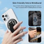 MagSafe対応 スマホリング 360度回転 マグネット式 マグセーフ iPhoneリングホルダー バンカーリング 角度調整 スタンド 全3色 SKU:IPC02122025023 - Image 11