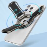 MagSafe対応 スマホリング 360度回転 マグネット式 マグセーフ iPhoneリングホルダー バンカーリング 角度調整 スタンド 全3色 SKU:IPC02122025023 - Image 12