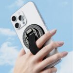 MagSafe対応 スマホリング 360度回転 マグネット式 マグセーフ iPhoneリングホルダー バンカーリング 角度調整 スタンド 全3色 SKU:IPC02122025023 - Image 10