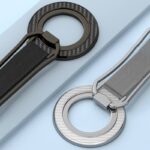 MagSafe対応 スマホリング 360度回転 マグネット式 マグセーフ iPhoneリングホルダー バンカーリング 角度調整 スタンド 全3色 SKU:IPC02122025023 - Image 2