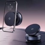 両面吸着 magsafe対応車載ホルダー L08S グネット式 真空 スマホホルダー 真空吸着式 携帯電話ホルダー 360度回転 電動真空吸着式スマホホルダー 全2色 SKU:IPC02122025025 - 画像 (2)