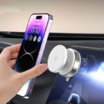 両面吸着 magsafe対応車載ホルダー L08S グネット式 真空 スマホホルダー 真空吸着式 携帯電話ホルダー 360度回転 電動真空吸着式スマホホルダー 全2色 SKU:IPC02122025025 - 画像 (15)