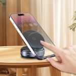 両面吸着 magsafe対応車載ホルダー L08S グネット式 真空 スマホホルダー 真空吸着式 携帯電話ホルダー 360度回転 電動真空吸着式スマホホルダー 全2色 SKU:IPC02122025025 - 画像 (10)