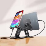 折れ畳式 スマホスタンド スマートフォン スタンド スマートフォンホルダー スマホアクセサリー全2色 SKU:IPC02122025026 - 画像 (9)