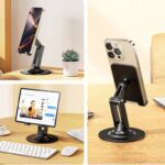 折れ畳式 スマホスタンド スマートフォン スタンド スマートフォンホルダー スマホアクセサリー全2色 SKU:IPC02122025026 - 画像 (8)