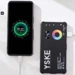 LEDビデオライト 撮影用ライト  RGB撮影ライト  2800K-6800K色温  明るさ調節可能 USB充電式 写真撮影 自撮りライト  SKU:IPC02122025032 - 画像 (2)
