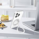 両面強磁力 MagSafe対応 スマホリング 360度回転 マグネット式 マグセーフ iPhoneリングホルダー バンカーリング 角度調整 スタンド  全3色 SKU:IPC02122025033 - 画像 (10)