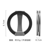 両面強磁力 MagSafe対応 スマホリング 360度回転 マグネット式 マグセーフ iPhoneリングホルダー バンカーリング 角度調整 スタンド  全3色 SKU:IPC02122025033 - 画像 (14)