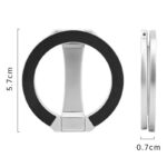 両面強磁力 MagSafe対応 スマホリング 360度回転 マグネット式 マグセーフ iPhoneリングホルダー バンカーリング 角度調整 スタンド  全3色 SKU:IPC02122025033 - 画像 (12)
