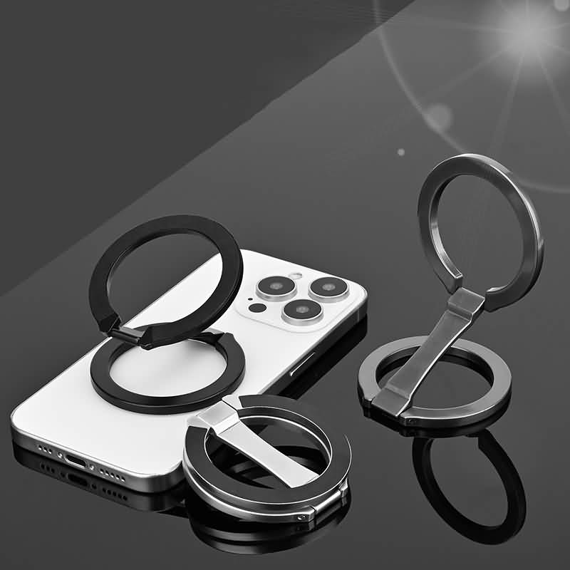 IPC02122025033-15.jpg 両面強磁力 MagSafe対応 スマホリング 360度回転 マグネット式 マグセーフ iPhoneリングホルダー バンカーリング 角度調整 スタンド 全3色 SKU:IPC02122025033 - 画像 (1)