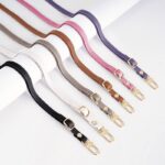 ストラップ  肩掛け ストラップホルダーPU合成革 携帯ストラップ ショルダーストラップ 携帯ショルダー 全7色 SKU:IPC02122025041