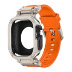 Apple Watch S10 46mm アップルウォッチ チタン合金カバー + TPU 一体型バンド  Apple Watch 49mm ケース 耐衝撃 AppleWatch  TPUケース 着装まま充電可能  全12色 SKU:IPC02122025045 - 画像 (20)