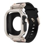 Apple Watch S10 46mm アップルウォッチ チタン合金カバー + TPU 一体型バンド  Apple Watch 49mm ケース 耐衝撃 AppleWatch  TPUケース 着装まま充電可能  全12色 SKU:IPC02122025045 - 画像 (19)