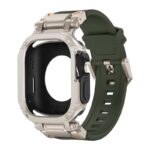 Apple Watch S10 46mm アップルウォッチ チタン合金カバー + TPU 一体型バンド  Apple Watch 49mm ケース 耐衝撃 AppleWatch  TPUケース 着装まま充電可能  全12色 SKU:IPC02122025045 - 画像 (16)