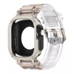 Apple Watch S10 46mm アップルウォッチ チタン合金カバー + TPU 一体型バンド  Apple Watch 49mm ケース 耐衝撃 AppleWatch  TPUケース 着装まま充電可能  全12色 SKU:IPC02122025045 - 画像 (9)