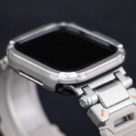Apple Watch S10 46mm アップルウォッチ チタン合金カバー + TPU 一体型バンド  Apple Watch 49mm ケース 耐衝撃 AppleWatch  TPUケース 着装まま充電可能  全12色 SKU:IPC02122025045 - 画像 (5)