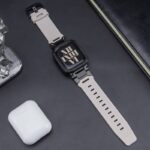 Apple Watch S10 46mm アップルウォッチ チタン合金カバー + TPU 一体型バンド  Apple Watch 49mm ケース 耐衝撃 AppleWatch  TPUケース 着装まま充電可能  全12色 SKU:IPC02122025045 - 画像 (8)
