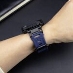 Apple Watch S10 46mm アップルウォッチ チタン合金カバー + TPU 一体型バンド  Apple Watch 49mm ケース 耐衝撃 AppleWatch  TPUケース 着装まま充電可能  全12色 SKU:IPC02122025045 - 画像 (7)