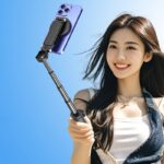 mini 三脚ホルダー  Magsafe対応 三脚ホルダー  マグネット式 三脚ホルダー 伸縮調整可能 三脚ホルダー スタンド  自撮り棒 全2色 SKU:IPC02172025004LS - 画像 (18)