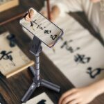 mini 三脚ホルダー  Magsafe対応 三脚ホルダー  マグネット式 三脚ホルダー 伸縮調整可能 三脚ホルダー スタンド  自撮り棒 全2色 SKU:IPC02172025004LS - 画像 (10)