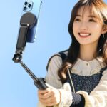 mini 三脚ホルダー  Magsafe対応 三脚ホルダー  マグネット式 三脚ホルダー 伸縮調整可能 三脚ホルダー スタンド  自撮り棒 全2色 SKU:IPC02172025004LS - 画像 (9)