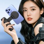 mini 三脚ホルダー  Magsafe対応 三脚ホルダー  マグネット式 三脚ホルダー 伸縮調整可能 三脚ホルダー スタンド  自撮り棒 全2色 SKU:IPC02172025004LS - 画像 (8)