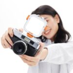 両面デザイン クリップ式 補光ライト コンパクト収納可能  自撮り用ライト スマホ撮影補助 LEDライト 撮影用 照明 SKU:IPC02172025007LS - 画像 (3)