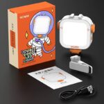 両面デザイン クリップ式 補光ライト コンパクト収納可能  自撮り用ライト スマホ撮影補助 LEDライト 撮影用 照明 SKU:IPC02172025007LS - 画像 (11)