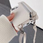 iPhone16 布製 背面型ケース iPhone 16e 背面型ケース ショルダーケース iPhone15Plus スマホケース 全2色 SKU:IPC02172025008LS - Image 7