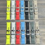 42/44/45/46/49mm シリコン製 ベルト アップルウォッチ バンド ベルト 金具2色 Apple Watch 交換ベルト 全13色 SKU:IPC02172025027LS - Image 9