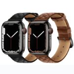 42/44/45/46/49mm 本革製 ベルト アップルウォッチ バンド ベルト Apple Watch 38/40/41/42mm 交換ベルト 全9色 SKU:IPC02222025011LS