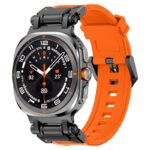 Galaxy Watch 7 Ultra シリコン バンド腕時計 交換バンド Galaxy Watch 7 Ultra スマートウォッチ 交換ベルト 金具銀色・黒色   全6色 SKU:IPC02222025020LS - 画像 (11)