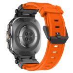 Galaxy Watch 7 Ultra シリコン バンド腕時計 交換バンド Galaxy Watch 7 Ultra スマートウォッチ 交換ベルト 金具銀色・黒色   全6色 SKU:IPC02222025020LS