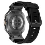 Galaxy Watch 7 Ultra シリコン バンド腕時計 交換バンド Galaxy Watch 7 Ultra スマートウォッチ 交換ベルト 金具銀色・黒色   全6色 SKU:IPC02222025020LS - 画像 (5)