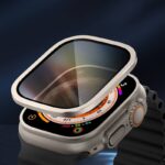 AppleWatch S10 49mm  サイドまで保護可能 アルミフレーム AppleWatch  49mm強化ガラス 覗き見防止 ガラス フィルム 全面保護 液晶保護ガラスフィルム  全5色 SKU:IPC02222025023LS - 画像 (25)