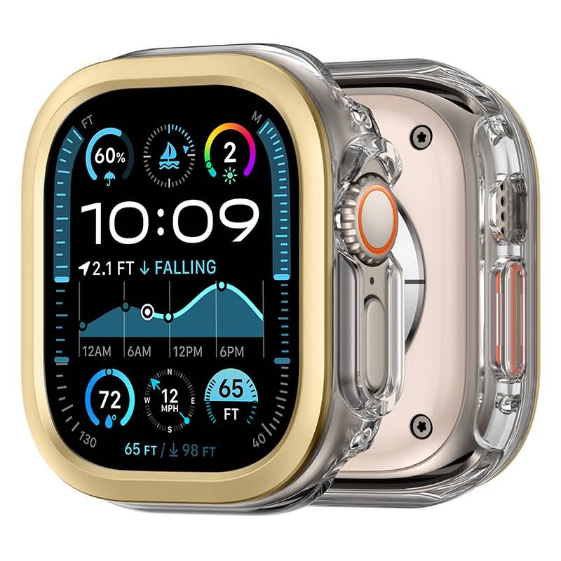 IPC02222025026LS-27.jpg Apple watch S10 46mm アップルウォッチ PCケース カバー Apple Watch 49mm ケース 耐衝撃 着装まま充電可能 全4色 SKU:IPC02222025026LS - Image 1